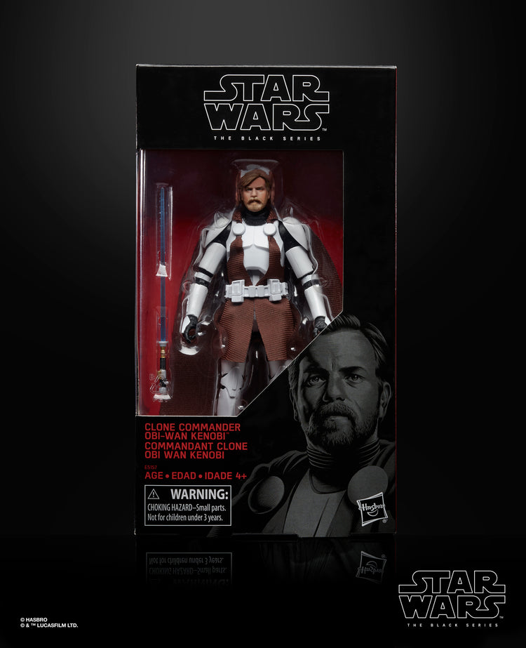 Hasbro Star Wars Black Series Clone Commander Obi-Wan Kenobi Action Figure Walgreens Exclusive 1